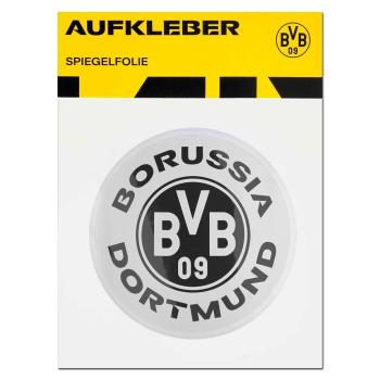 Borussia Dortmund BVB Sticker Spiegelfolie 8 cm